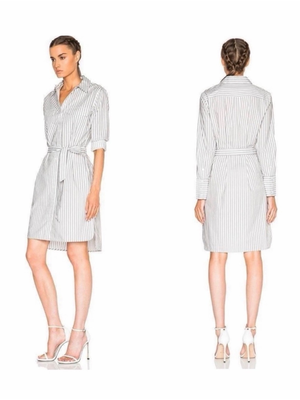 Equipment Delany Striped Shirt Dress